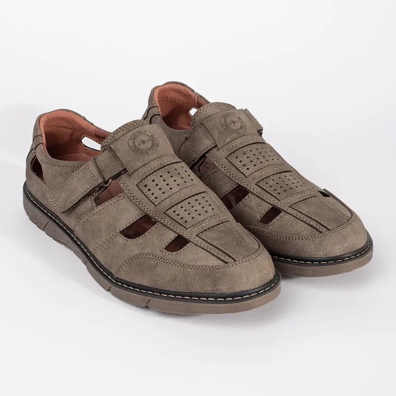 Mocasines de puesta de trabajo de Brown Men's marrón 2