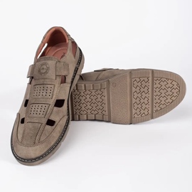 Mocasines de puesta de trabajo de Brown Men's marrón 3