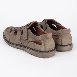 Mocasines de puesta de trabajo de Brown Men's marrón 4