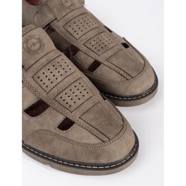 Mocasines de puesta de trabajo de Brown Men's marrón 5