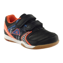 American Club ADI zapatillas de interior 170620 negro, naranja, azul blanco 1