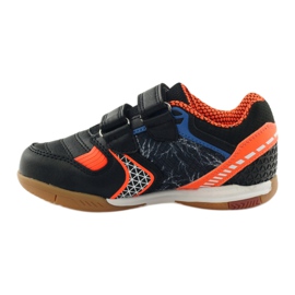 American Club ADI zapatillas de interior 170620 negro, naranja, azul blanco 2