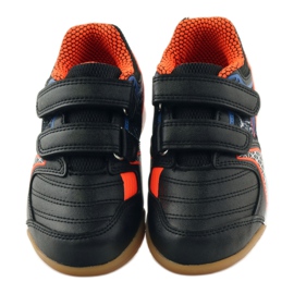 American Club ADI zapatillas de interior 170620 negro, naranja, azul blanco 4
