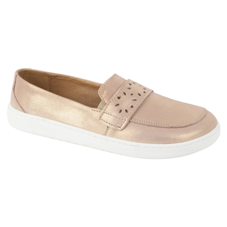 Olivier Mocasines de Inga de Femenina Barefoot con un rosa de polaco delantero ancho rosado 2