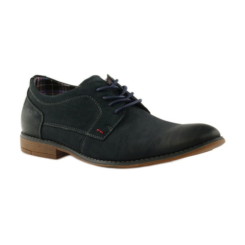 American Club zapatos de hombre americanos 5418 azul marino 1