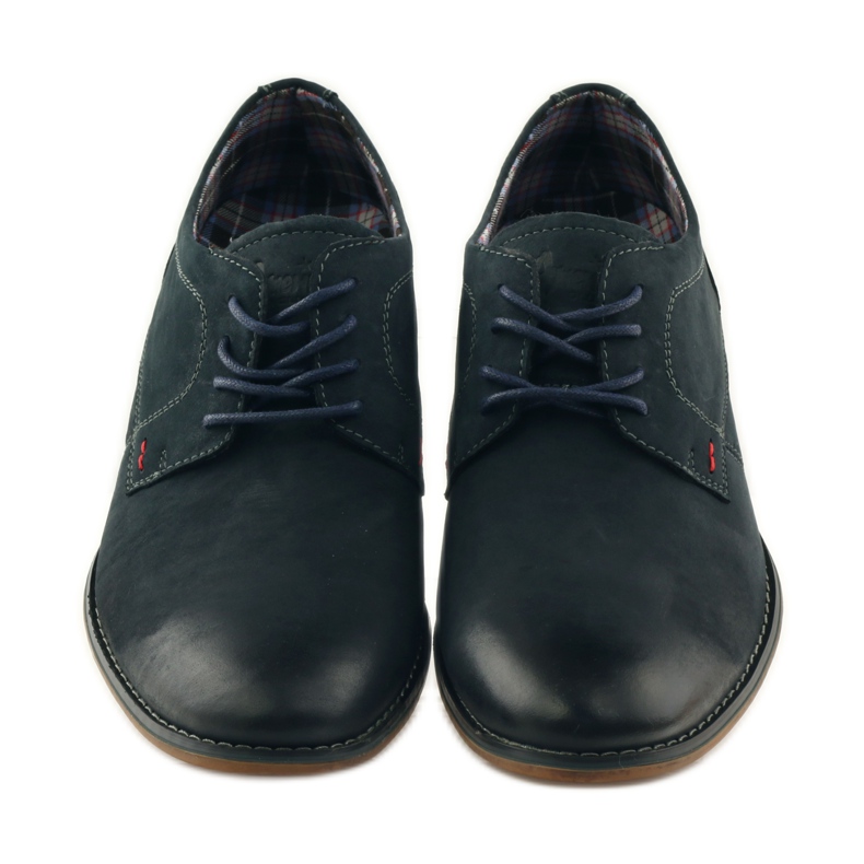 American Club zapatos de hombre americanos 5418 azul marino 4