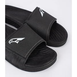 Chanclas de hombre negras. negro 3
