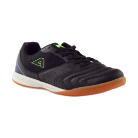 American Club Zapatillas deportivas de interior americanas 160709 blanco negro azul verde 1