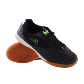 American Club Zapatillas deportivas de interior americanas 160709 blanco negro azul verde 3