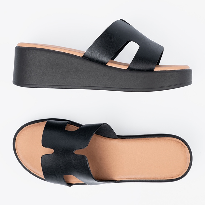 Seastar Zapatillas de plataforma negra para mujeres negro 1