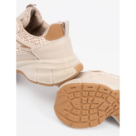 Sneakers Light Beige Women en la plataforma 2