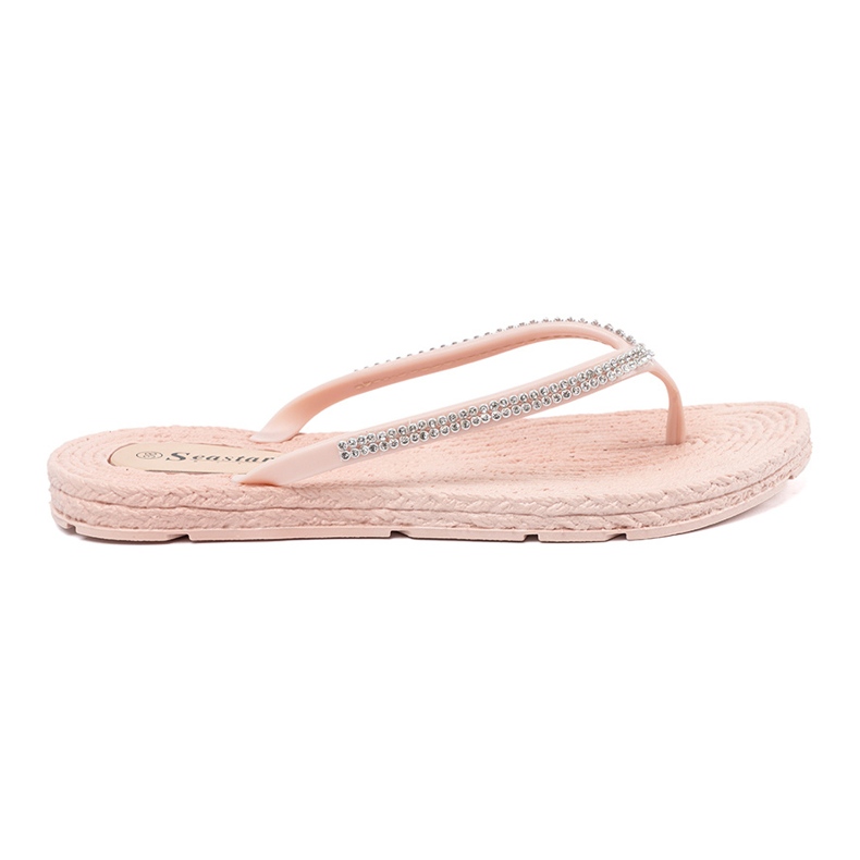 Seastar Flip de color rosa claro con circones rosado 2 Seastar Flip de color rosa claro con circones rosado 2