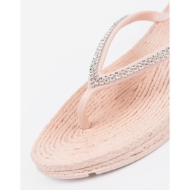 Seastar Flip de color rosa claro con circones rosado 1