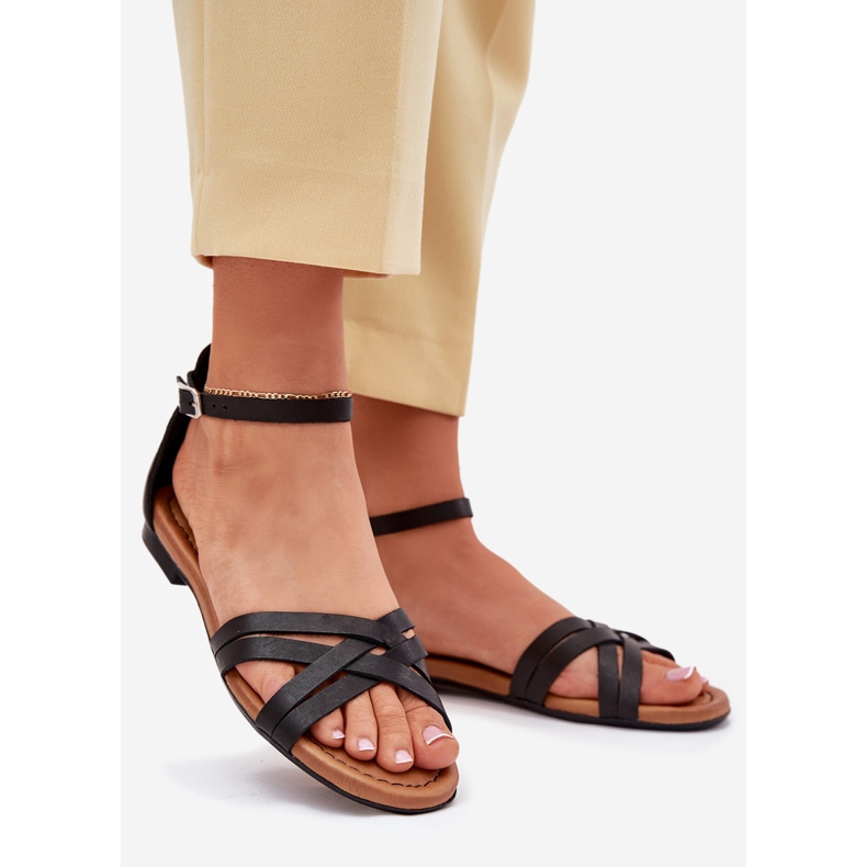 Maciejka 07029-01 Sandalias de cuero negro 1 Maciejka 07029-01 Sandalias de cuero negro 1