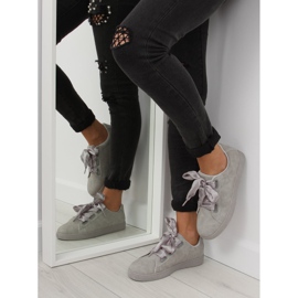 Gris BL1250-SP zapatillas grises con lazo 1