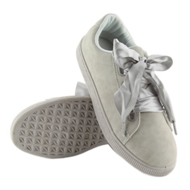 Gris BL1250-SP zapatillas grises con lazo 4