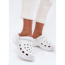 Big Star Zapatillas de espuma para mujeres en una gran estrella enorme RR274A119 White blanco 2
