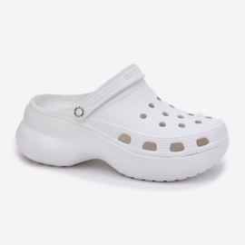 Big Star Zapatillas de espuma para mujeres en una gran estrella enorme RR274A119 White blanco 4