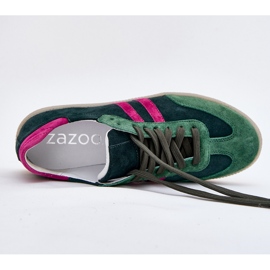 ZAZOO N1068 SUDERAS DE SUDORES DESCUBRAS DESCABLE verde 9