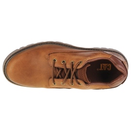 Zapatos de cuero para hombres Caterpillar Colorado Low 2.0 P110627 marrón 5