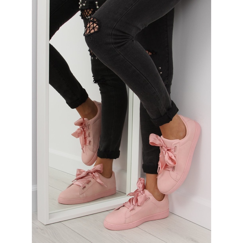 Pink BL1250-SP zapatillas rosas con cinta 2