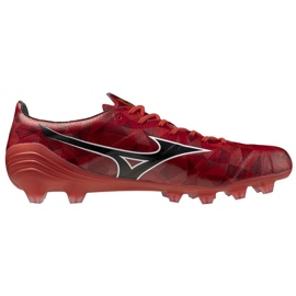 Mizuno Alfa II Elite FG P1GA256260 Zapatos de fútbol rojo 2