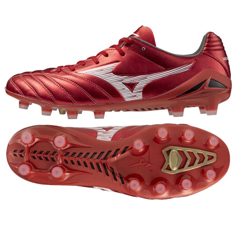 Mizuno Mizuno Neo III PRO P1GA252260 Zapatos de fútbol rojo 1