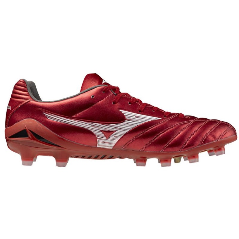 Mizuno Mizuno Neo III PRO P1GA252260 Zapatos de fútbol rojo 2