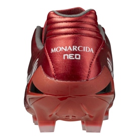 Mizuno Mizuno Neo III PRO P1GA252260 Zapatos de fútbol rojo 4
