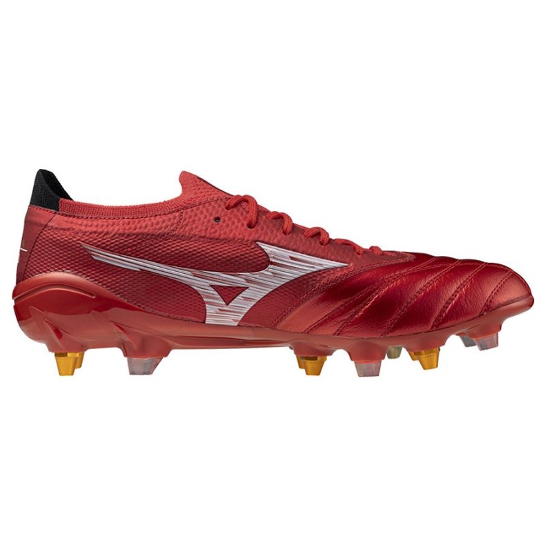 Mizuno Morelia Neo IV Beta Japón Mix SG P1GC254060 Zapatos de fútbol rojo 2