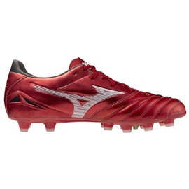 Mizuno Morelia Neo IV Pro FG P1GA253460 Zapatos de fútbol rojo 2