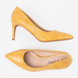 Seastar Bombas de mujer amarilla amarillo 5