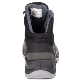 Fagum-Stomil Botas de trabajo de cuero para hombres TechWork 1166p S2 Sr Gray gris 7