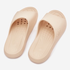 Femenina 4FM00FFFLIFI093A-83S Beige Slippers para mujeres 2