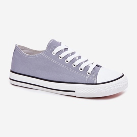 Zapatillas de zapatillas clásicas de las mujeres azul 4