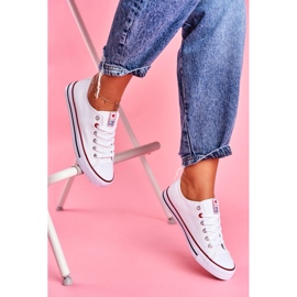 News Zapatillas Deportivas de Tela para Mujer, Blancas blanco 2