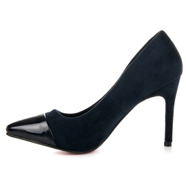 Erynn Stilettos ante azul marino 2