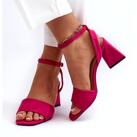Vinceza Tacones de mujer con Eco-EcO-Echoes Fuksia rosa 5