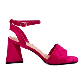Vinceza Tacones de mujer con Eco-EcO-Echoes Fuksia rosado 3 Vinceza Tacones de mujer con Eco-EcO-Echoes Fuksia rosado 3