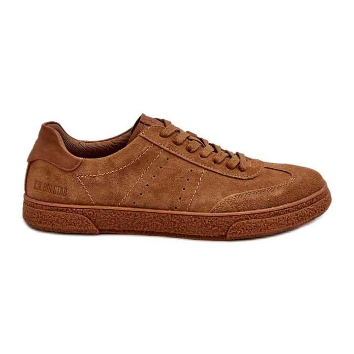 Zapatillas Hombre Ante Big Star NN174186 Camel beige 5