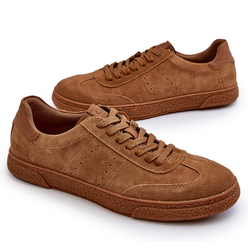 Zapatillas Hombre Ante Big Star NN174186 Camel beige 6
