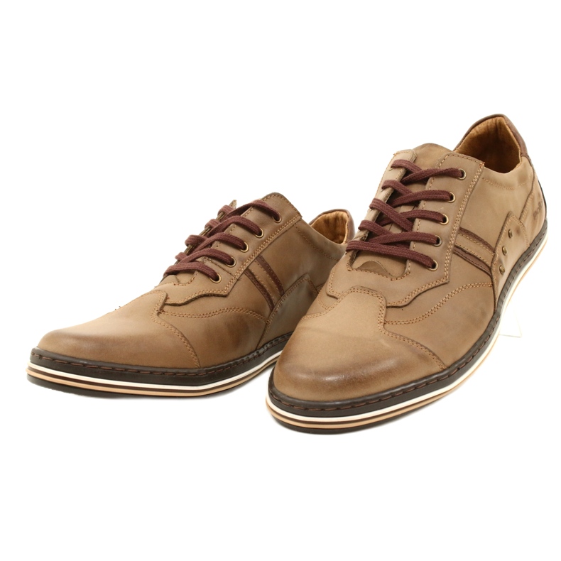 Polbut 1801 zapatos casual de hombre marrón 8