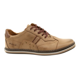 Polbut 1801 zapatos casual de hombre marrón 6