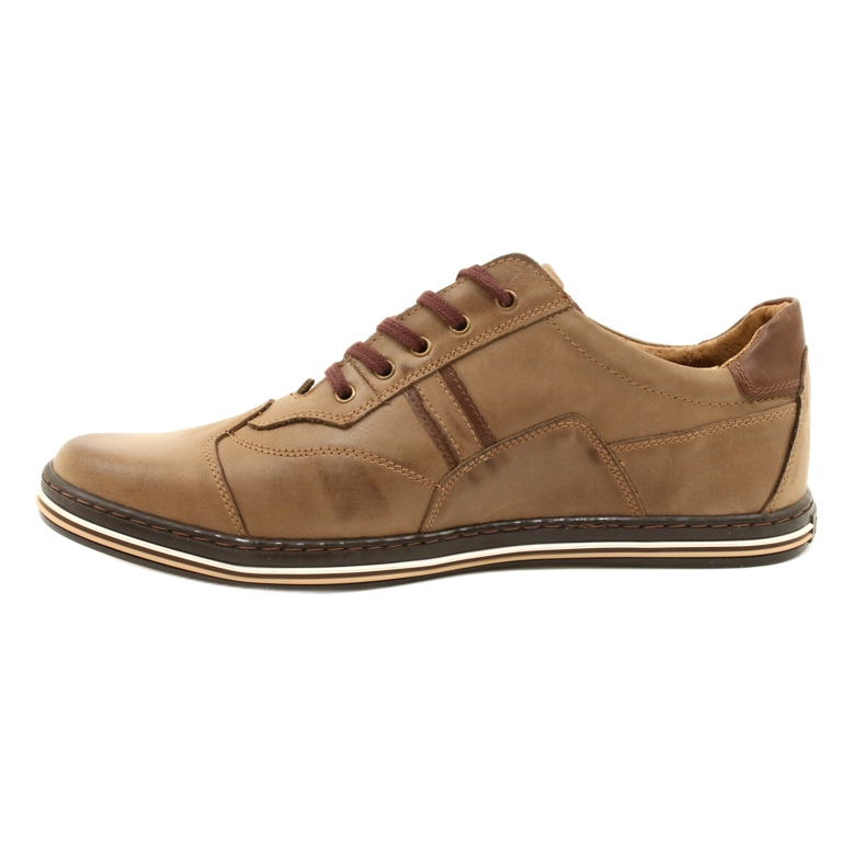Polbut 1801 zapatos casual de hombre marrón 7