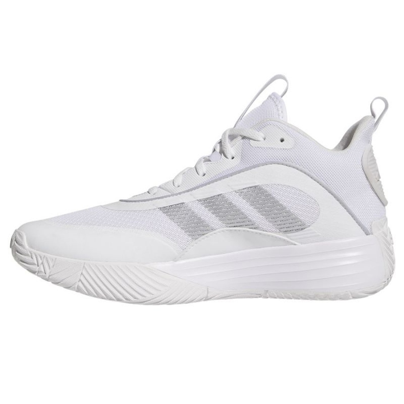 Adidas Ownthegame 3.0 JR6671 Zapatos de baloncesto blanco 2 Adidas Ownthegame 3.0 JR6671 Zapatos de baloncesto blanco 2