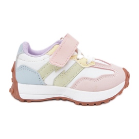 Zapatos deportivos para velcro, multicolor 7
