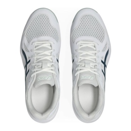 ASICS UPCURT 6 1071A104 104 zapatos de voleibol blanco 3