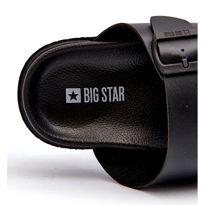 Chanclas Ligeras De Hombre Con Hebillas Big Star NN174597 Negro 1