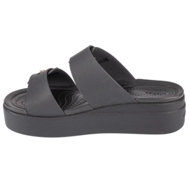 Chanclas Crocs Brooklyn Low Wedge Sandal 207431-001 negro 1 Chanclas Crocs Brooklyn Low Wedge Sandal 207431-001 negro 1