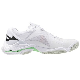 Mizuno Wave Lightning Z8 V1GA240016 Zapatos de voleibol blanco 1